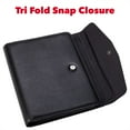 thumbnail image 6 of Case-it VP Pro Padfolio Portfolio Binder, Removable 1 inch O-Ring Binder, Includes Letter Size Writing Pad, Tri Fold Snap Closure, Multiple Pockets, Black (LL-Pro-35), 6 of 9