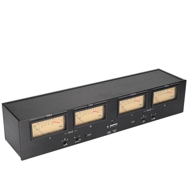 Medidor VU NikouMX nivel de sonido analógico 4 vías