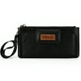 thumbnail image 5 of Wrangler Minimalist Wristlet Wallet with Phone Slot & RFID Protection & Smooth Zipper, Black, 5 of 7