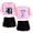 1, variant on Freya Skye merch Stars Align Tour crop sets for women midriff-baring fitted crop tops gym sets streetwear short pants