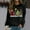 Black, variant on Turilly Women's Casual Long Sleeve Printed Ladies Christmas Sweatshirts Tops