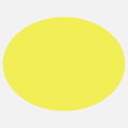 thumbnail image 2 of JAM Paper Standard Label Rolls, Oval, 2 x 3, Neon Yellow, 125 Labels/Roll, 2 of 2