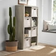 thumbnail image 4 of 8 Cube Storage Organizer, Multiple Colors Rustic Grey, 4 of 7