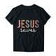 thumbnail image 3 of Fiudx Ofertas y Liquidaciones Camiseta de Manga Corta con Cuello Redondo y Estampado Superior para Mujer Camiseta/Camisa de Cuello Redondo de Manga Corta, 3 of 4