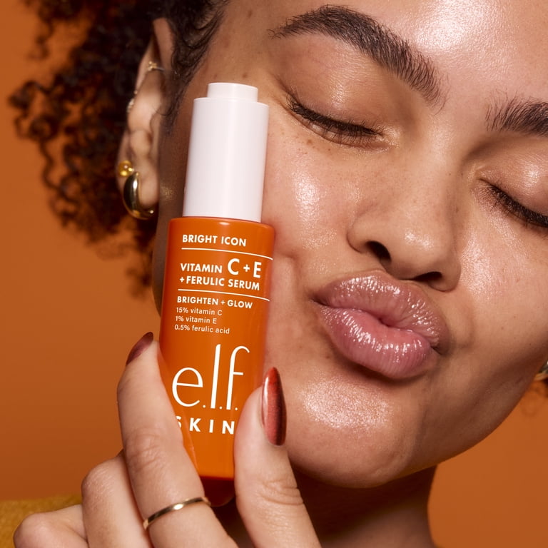 e.l.f. Cosmetics Bright Icon Vitamin C E Ferulic Face Serum 1 fl