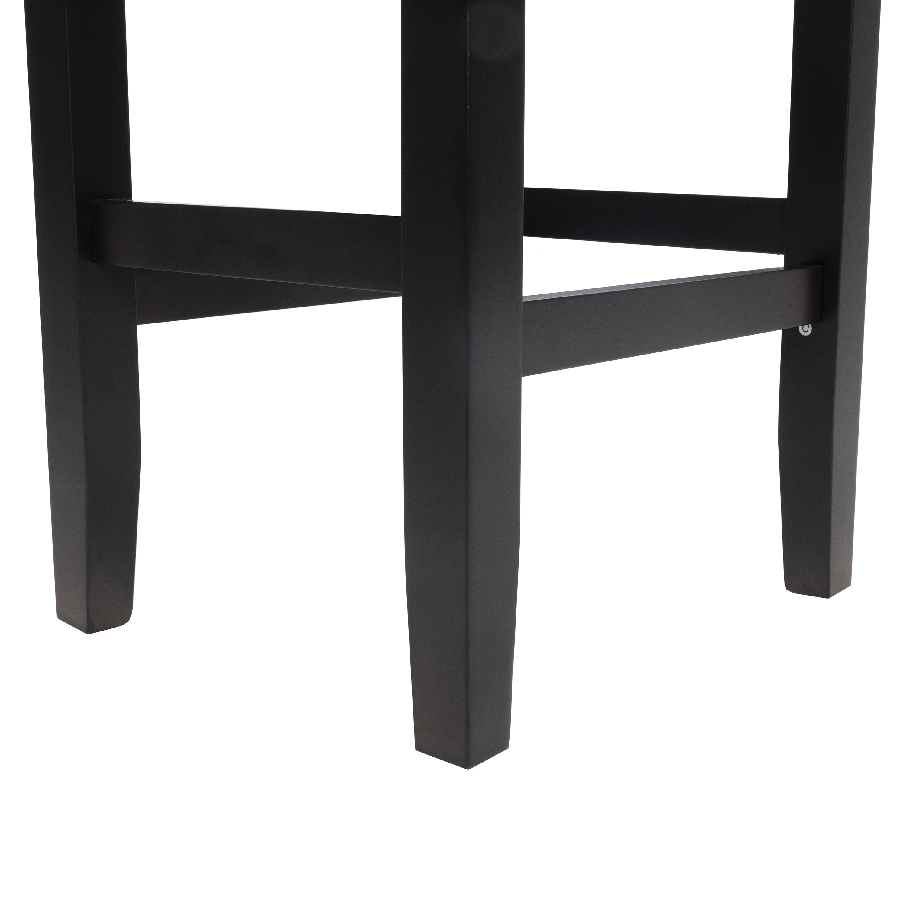 Noble House Lauren Indoor Backless Ivory Counter Stool (Set of 2)