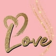 thumbnail image 2 of Allen, Kimberly 20x20 Black Ornate Wood Framed with Double Matting Museum Art Print Titled - Love Glitter 3, 2 of 4
