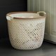thumbnail image 2 of Portable dirty clothes basket, dirty clothes basket, Creamy white, 2 of 5