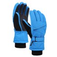 thumbnail image 2 of Kids' Zippered Pocket Ski & Snowboarding Gloves,Royal,S(4-6 Years), 2 of 4