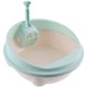 thumbnail image 5 of BRIGHTFUFU Caja de arena para gatos semicerrada con pala y contenedor para arena para gatos, 5 of 7