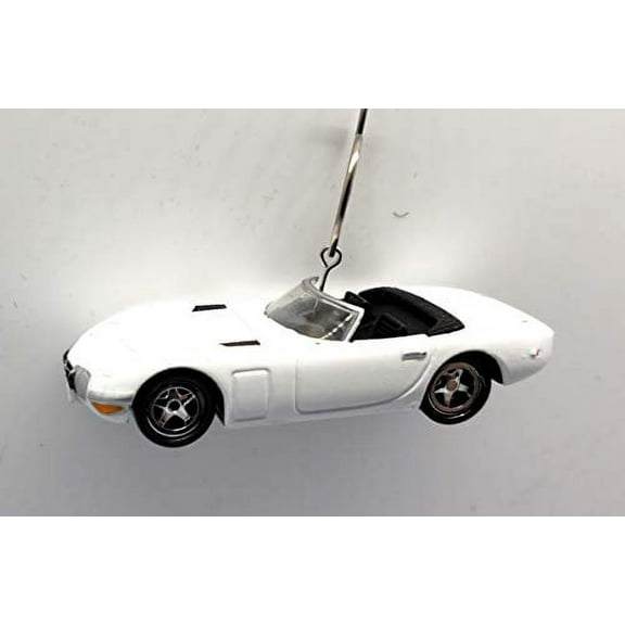Toyota 2000GT White James Bond 007 Car Custom Christmas Ornament
