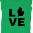 thumbnail image 4 of Inktastic Love Michigan Boys or Girls Baby Bodysuit, 4 of 5