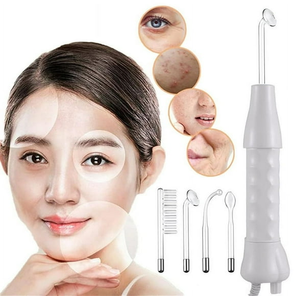 2022 4 in1 Apparatus High Frequency Facial Machine For Hair Face Electrotherapy Wand Argon Treatment Acne Skin Care Expert