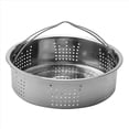 thumbnail image 4 of 6 Piezas / Conjunto Accesorios de Olla Una Presión Cesta de Vapor de Acero Inoxidable con Rejilla para Vaporera de Huevos, Divisor para Cocinar En la Cocina, 4 of 9
