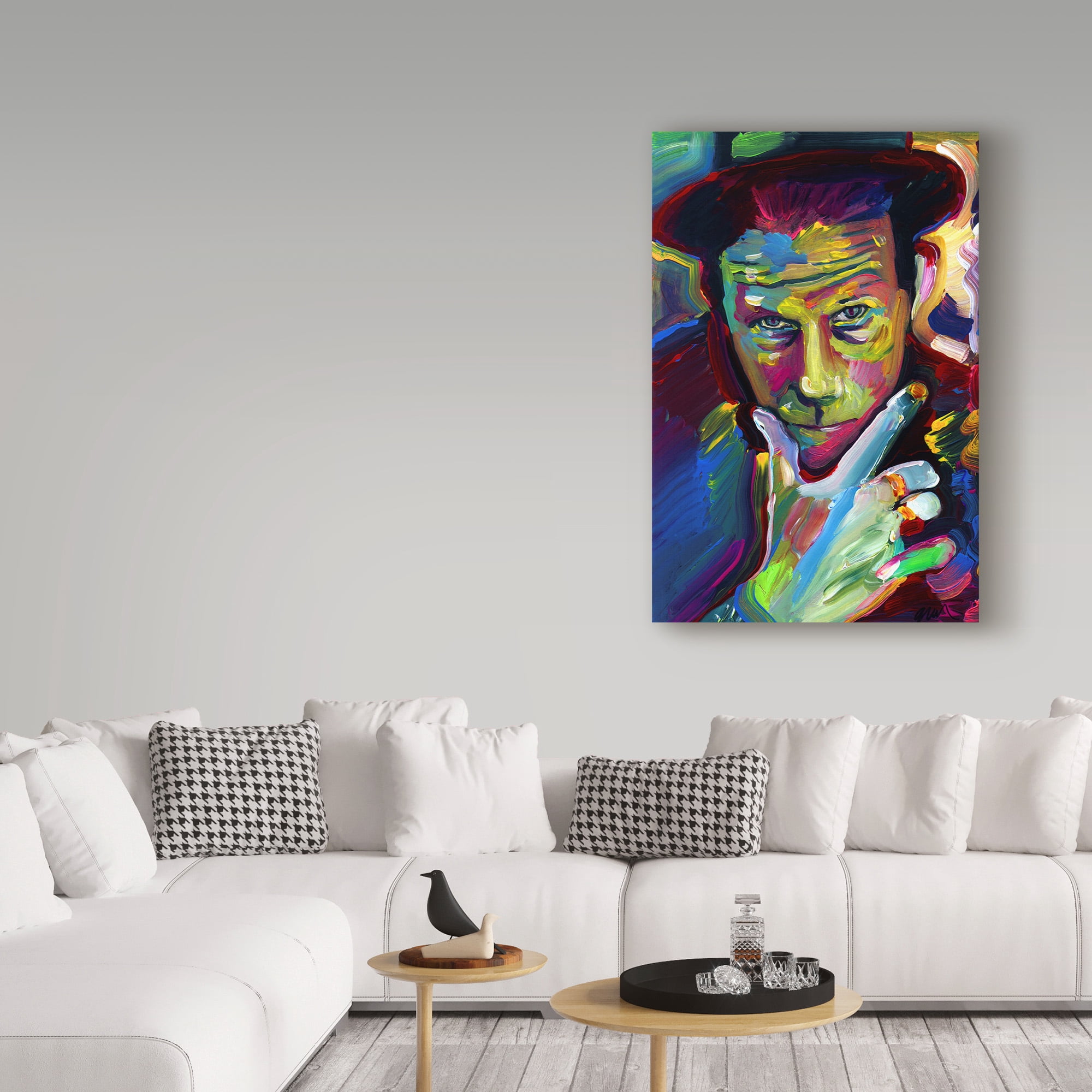 Trademark Fine Art 'Tom Waits' Canvas Art by Howie Green