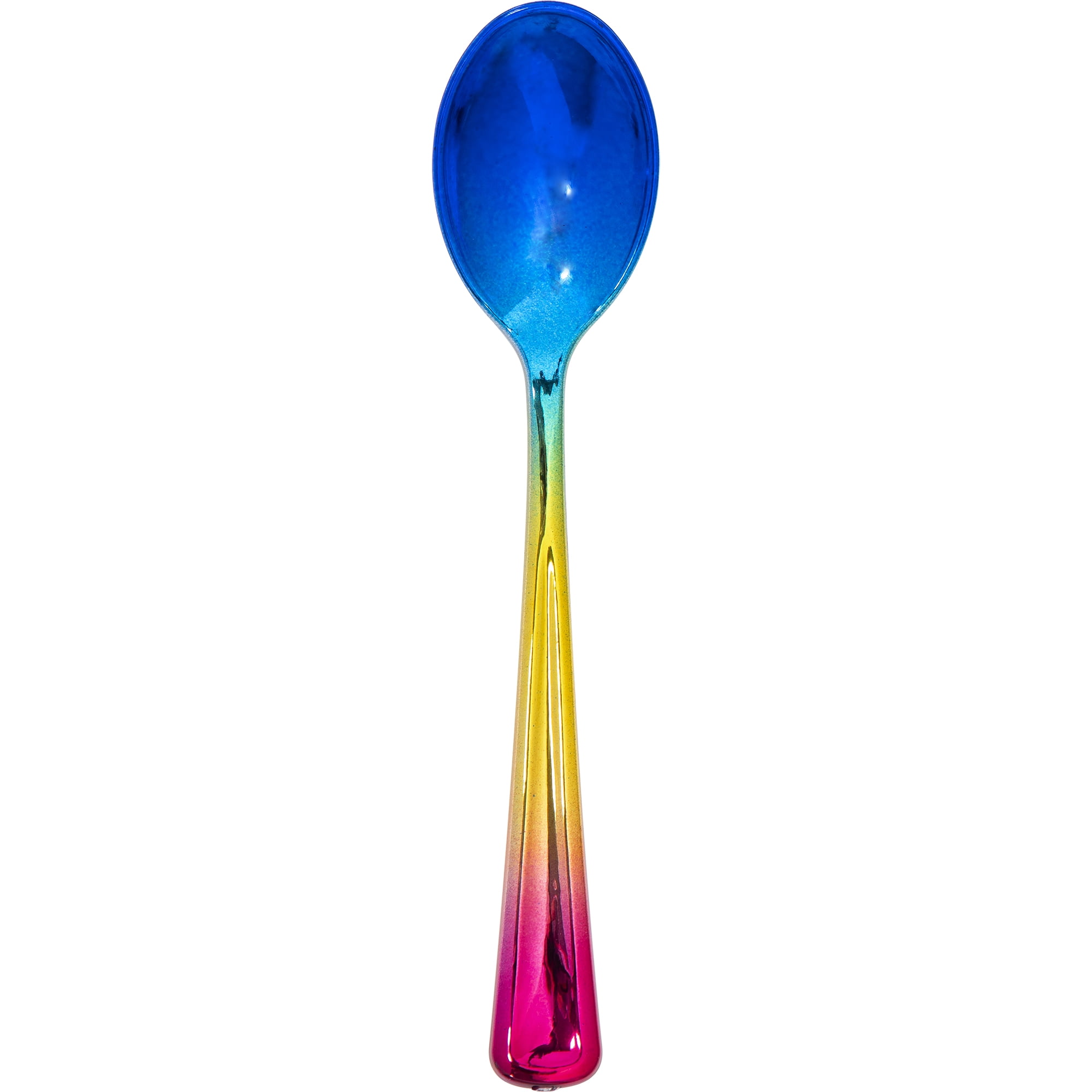 Rainbow Plastic Disposable Cutlery 24 Count New by Way to Celebrate
