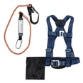 thumbnail image 1 of Arnés de protección contra caídas Ticfox cinturón de seguridad ajustable con cuerda de seguridad 1,8 m, 1 of 14