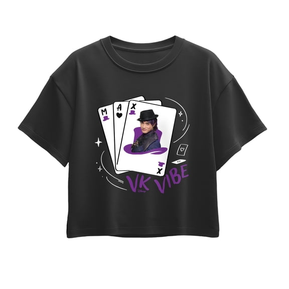 Descendants 5 - Max Cards Short Sleeve Boxy Graphic T-Shirt