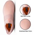thumbnail image 4 of YHOON Women's Athletic Shoes Breathable Slip On Running Shoes, Lightweight Pink, Size 8, 4 of 5
