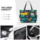 thumbnail image 3 of Fotbe Colorful Dinosaur Bolsa de Viaje para Playa - Resistente al Agua, Bolsa Tote de Gran Capacidad y Ligera con 7 Bolsillos para Mujeres y Hombres, 3 of 7
