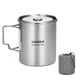 thumbnail image 1 of Vaso para Camping LIXADA de Acero Inoxidable 750 mL con Tapa y Asa, 1 of 9