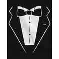 thumbnail image 2 of Tstars Boys Unisex Halloween Party Shirt Tuxedo with Bow Tie Baby Tux Trick or Treat Shirt for Boy Outfit Baby Bodysuit, 2 of 5