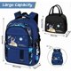thumbnail image 2 of Boys' backpack - boys' backpack, boys' children, teenagers, girls' primary school backpack, waterproof, lightweight children's backpack, leisure daily, 2 of 4