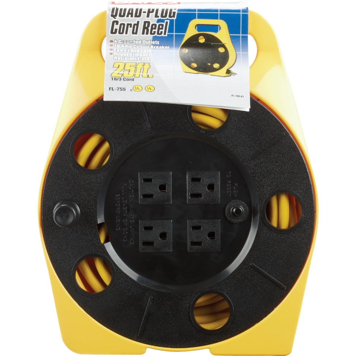 Multi-Plug Cord Reel