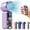 Purple, variant on AWANFI Portable Handheld Mini Fan Kids, Turbo Fan , USB Rechargeable Personal Fan, 6 Speed Wind, Display Electricity in Real Time, Cool Gift for Man, Blue