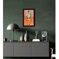thumbnail image 5 of IBA Indianbeautifulart Lord Krishna Playing Flute Frame Holy Hindu Poster With Frame Religious Poster Home Decor Ready To Hang Wooden Frame Deity&nbsp;Photo&nbsp;Frame, 5 of 7