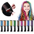 thumbnail image 6 of 10 Color Hair Chalk for Girls Kids Adults Hair Chalk Comb Temporary Washable Hair Color Dye,Washable, Hair-harmless Perfect for Christmas Party,DIY, 6 of 8