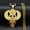 Gold color, variant on Egyptian Scarab Eye of Ra Horus Symbol Necklaces 14K Yellow Gold Ankh Key Of Life Necklace Jewelry collares
