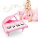 thumbnail image 5 of Piano Toy Love&Mini Pink para niñas de 1 año o más con micrófono, 5 of 9