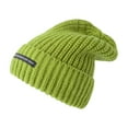 thumbnail image 1 of Teissuly Bonnets Chapeaux Mode Femme Hiver Col Plus Épais Tricot Chaud Chapeau, 1 of 1