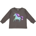 thumbnail image 3 of Inktastic Crystal Unicorn Boys or Girls Long Sleeve Toddler T-Shirt, 3 of 5