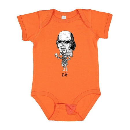 

Inktastic Lit Shakespeare Bobble Gift Baby Boy or Baby Girl Bodysuit