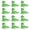 Green, variant on Dserhfy 12Pcs Mini Lizard Figurine Glow-in-the-dark Resin Tiny Cabrite Ornament Miniature Animal Statue Toy Fairy Garden Microlandscape Desktop Decoration