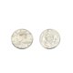 thumbnail image 2 of Accesorios para monedas de ilusión de cambio de espacio, suministro de magia de primer plano, juguete de bolsillo puesta en escena para entusiastas, 2 uds., 2 of 5