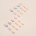 thumbnail image 4 of 4-Pack Press on Nails - 96 Pieces Long-Wear, Glossy Finish, Quick Stick, No Glue Needed, Perfect for Dance, Party, Daily Wear, Fashionable Nail Art for Women/Girls, 4 of 8