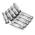 thumbnail image 1 of 10x Acoplador BNC Hembra a Hembra Sunnimix Extensor de Conector BNC Niquelado para Sistema de Vídeo Vigilancia, 1 of 6