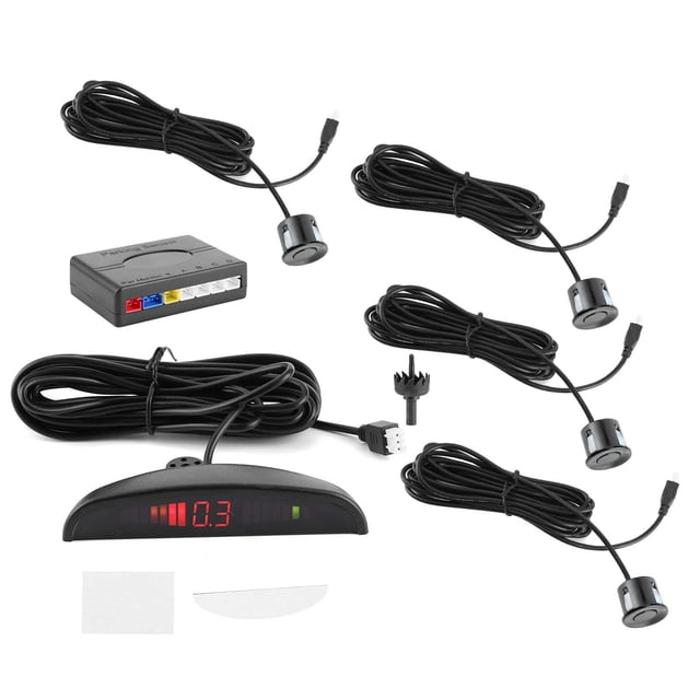 Sensor De Aparcamiento Para Automóviles, Práctico Y Duradero Detector De Radar De Marcha Atrás Para Automóviles, Accesorios Para Automóviles De Alta Para Reemplazo De