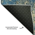thumbnail image 5 of Addison Rugs Mayfield Premium Machine Washable Transitional Modern Blue Rectangle Rug, 3' x 5', 5 of 7