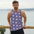 thumbnail image 6 of Logiee Cute Pig Print Men's Workout Tank Top,Quick Dry Workout Tank Top,Gym Muscle Tee,Fitness Bodybuilding Sleeveless T Shirt-3X-Large, 6 of 7