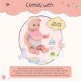 thumbnail image 4 of Set de cuidado y alimentación para muñecas LullaBaby Meal Time, 14 pulgadas, 4 of 7
