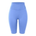 thumbnail image 5 of Kingdiese Womens Seamless Yoga Shorts Control High Waist Fitness Shorts Lifting Workout Bottoms Yoga Shorts Women Long, Size XXXXL, 5 of 8