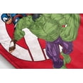 thumbnail image 4 of Avengers with Captain America, Hulk, and Thor Kids Blanket, 62 x 90, Microfiber, Red, Marvel, 4 of 5