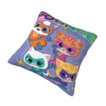 thumbnail image 4 of Super Kitties Throw Pillow Cover Decoration Pillow Case Cushion for Home Sofa Couch 20"x20", 4 of 7