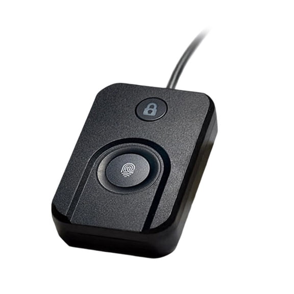 USB Fingerprints Login Device For 10/11 With Multiple Account Support And 1 Clicks Locks Screen Includes 5ft Extension Cable