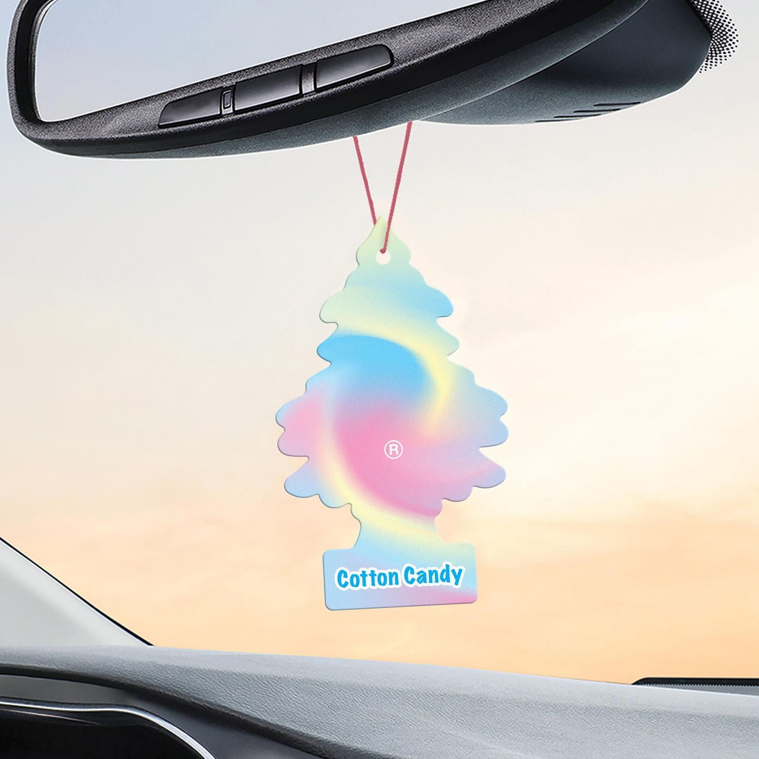 LITTLE TREES air freshener Cotton Candy 3-Pack, 3 Pack