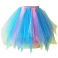 thumbnail image 1 of Faldas Para Mujer Faldas de Colores de Moda Falda Corta de Gasa Plisada Falda de Baile Para Adultos Odeerbi ODB131247, 1 of 4